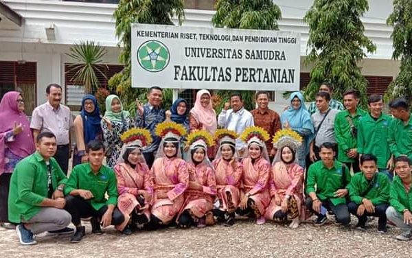 Fieldtrip Fakultas Pertanian Universitas Samudra, Langsa Aceh 2020